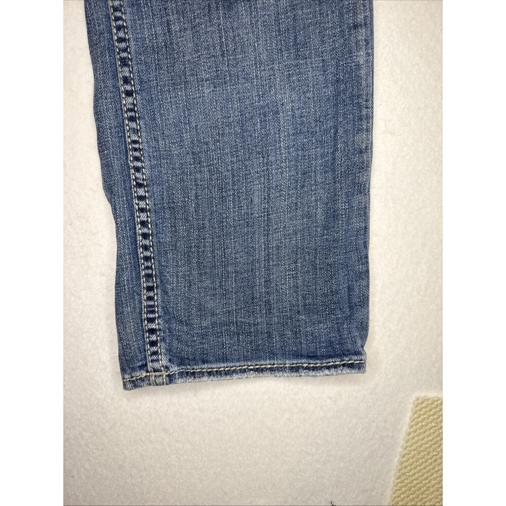 BKE Jake Jeans Mens 34 XL Straight Leg Denim Distressed Wash SOFT 99% Cotton - Picture 5 of 16